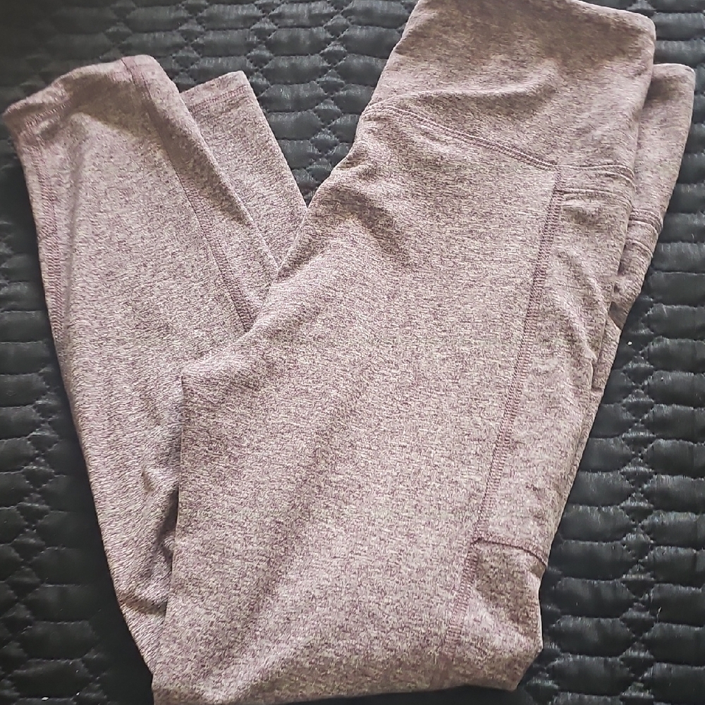 Balance Collection Marled Purple Activewear